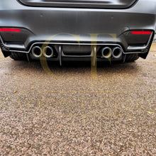 Load image into Gallery viewer, PSM Style Carbon Fibre Rear Diffuser for BMW F80 M3 F82 F83 M4 14-20
