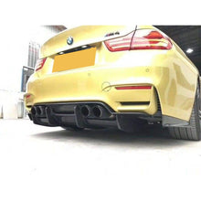 Load image into Gallery viewer, PSM Style Carbon Fibre Rear Diffuser for BMW F80 M3 F82 F83 M4 14-20

