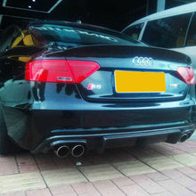Load image into Gallery viewer, RS Style Carbon Fibre Rear Diffuser for Audi B8.5 S5 &amp; A5 S Line 11-16
