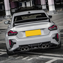 Load image into Gallery viewer, SQ Style Pre-Preg Carbon Fibre Rear Diffuser for BMW G87 M2 23-Present
