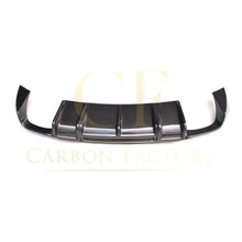 Load image into Gallery viewer, V Style Carbon Fibre Rear Diffuser for Audi A3 S Line S3 Saloon 13-15
