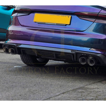 Load image into Gallery viewer, V Style Carbon Fibre Rear Diffuser for Audi B9 A5 S Line &amp; S5 17-19
