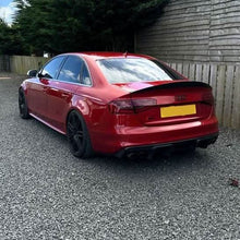 Load image into Gallery viewer, V Style Carbon Fibre Rear Diffuser for Audi S4 B8.5 A4 S Line 13-15
