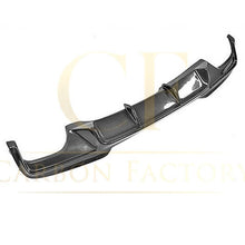 Load image into Gallery viewer, V Style Carbon Fibre Rear Diffuser for BMW F10 5 Series 10-17
