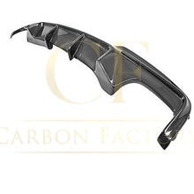 Load image into Gallery viewer, V Style Carbon Fibre Rear Diffuser for BMW F10 5 Series 10-17
