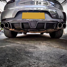 Load image into Gallery viewer, V Style Carbon Fibre Rear Diffuser for Porsche Macan 14-20
