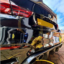Load image into Gallery viewer, V Style Carbon Fibre Rear Diffuser for BMW F80 M3 F82 F83 M4 14-20
