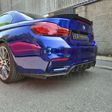 Load image into Gallery viewer, V Style Carbon Fibre Rear Diffuser for BMW F80 M3 F82 F83 M4 14-20
