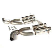 Load image into Gallery viewer, Exhaust Tips for P Style Carbon Fibre Rear Diffuser for Mercedes W117 CLA250 CLA45 13-19
