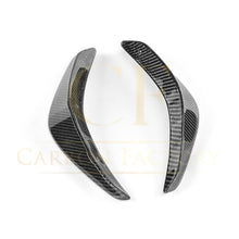 Load image into Gallery viewer, AMG Style Carbon Fibre Front Canards for Mercedes Benz X156 GLA 16-19

