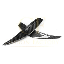 Load image into Gallery viewer, AMG Style Carbon Fibre Front Canards for Mercedes Benz X156 GLA 16-19
