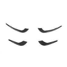 Load image into Gallery viewer, Carbon Fibre Front Bumper Canards for Audi A4 B9 S Line &amp; S4 19-22
