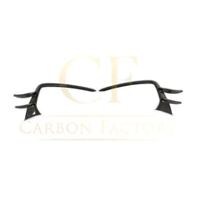 Load image into Gallery viewer, Carbon Fibre Front Bumper Trims for Audi 4K A7 S Line S7 19-22
