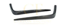 Load image into Gallery viewer, Carbon Fibre Front Bumper Trims for Audi A3 S Line S3 Saloon 13-15
