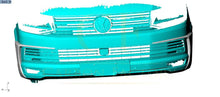 Load image into Gallery viewer, Carbon Fibre Front Bumper Trims for VW T6 Multivan 15-20
