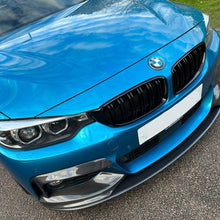 Load image into Gallery viewer, Carbon Fibre Front Bumper Upper Trims for BMW 4 Series F32 F33 F36 2014-2020
