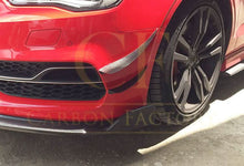 Load image into Gallery viewer, Carbon Fibre Front Canard Set for Audi A3 S Line S3 Saloon 13-15
