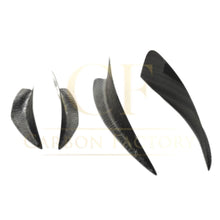 Load image into Gallery viewer, Carbon Fibre Front Canard Set for Audi A3 S Line S3 Saloon 13-15
