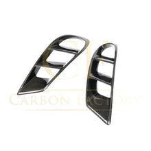 Load image into Gallery viewer, Carbon Fibre Front Fog Light Trims for Mercedes C218 CLS 15-18
