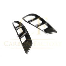 Load image into Gallery viewer, Carbon Fibre Front Fog Light Trims for Mercedes C218 CLS 15-18

