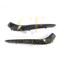 Load image into Gallery viewer, Carbon Fibre Front Fog Trims (2 Pieces) for Mercedes W205 C63 15-18
