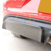 Load image into Gallery viewer, Carbon Fibre Rear Bumper Extension for Porsche Boxster &amp; Cayman 718 16-19
