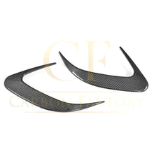 Load image into Gallery viewer, Carbon Fibre Rear Bumper Trim for Mercedes C218 CLS 15-18
