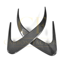 Load image into Gallery viewer, Carbon Fibre Rear Bumper Trim for Mercedes C218 CLS 15-18
