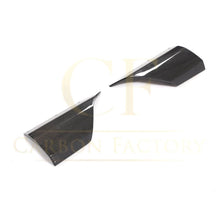 Load image into Gallery viewer, Carbon Fibre Rear Bumper Trims for Audi 8V RS3 Saloon 17-20
