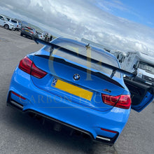 Load image into Gallery viewer, Carbon Fibre Rear Bumper Trims for BMW F80 M3 F82 F83 M4 14-20
