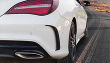 Load image into Gallery viewer, Carbon Fibre Rear Bumper Trims for Mercedes Benz W117 CLA 13-19
