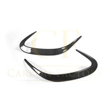 Load image into Gallery viewer, Carbon Fibre Rear Bumper Trims for Mercedes Benz W222 S Class Coupe 14-17
