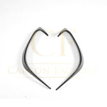 Load image into Gallery viewer, Carbon Fibre Rear Bumper Trims for Mercedes Benz W292 GLE Coupe 16-19
