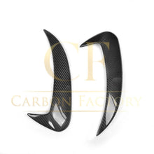 Load image into Gallery viewer, Carbon Fibre Rear Bumper Trims for Mercedes W205 C Class 4 Door Saloon 15-18
