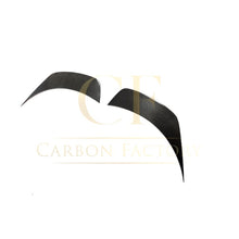Load image into Gallery viewer, CS Style Carbon Fibre Rear Bumper Canards for Tesla Model 3 16-23
