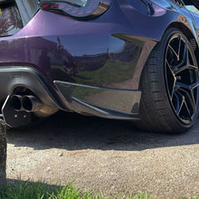 Load image into Gallery viewer, EL Style Carbon Fibre Rear Bumper Trims for Toyota GT86 12-20
