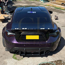 Load image into Gallery viewer, EL Style Carbon Fibre Rear Bumper Trims for Toyota GT86 12-20
