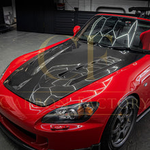 Load image into Gallery viewer, J Style Carbon Fibre Bonnet for Honda S2000 99-09
