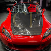 Load image into Gallery viewer, J Style Carbon Fibre Bonnet for Honda S2000 99-09
