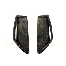 Load image into Gallery viewer, Pre-Preg Carbon Fibre Front Bumper Trims for Audi C8 RS6 19-22
