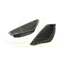 Load image into Gallery viewer, Pre-Preg Carbon Fibre Front Bumper Trims for Audi C8 RS6 19-22
