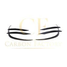 Load image into Gallery viewer, Pre-Preg Carbon Fibre Front Canards Sets for Mercedes W205 C Class AMG 19-21
