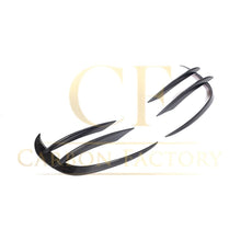 Load image into Gallery viewer, Pre-Preg Carbon Fibre Front Canards Sets for Mercedes W205 C Class AMG 19-21
