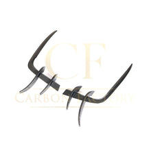 Load image into Gallery viewer, V Style Carbon Fibre Front Bumper Trims for Audi B9 A5 S Line &amp; S5 17-19
