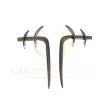 Load image into Gallery viewer, V Style Carbon Fibre Front Bumper Trims for Audi B9 A5 S Line &amp; S5 17-19
