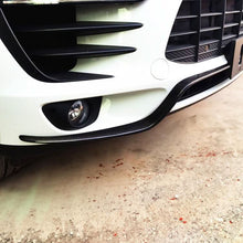 Load image into Gallery viewer, V Style Carbon Fibre Front Canards for Porsche Macan 14-17
