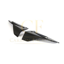 Load image into Gallery viewer, V Style Carbon Fibre Rear Bumper Extension for Tesla Model S Facelift 21-Present
