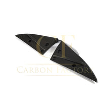 Load image into Gallery viewer, V Style Carbon Fibre Rear Bumper Extension for Tesla Model S Facelift 21-Present
