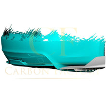 Load image into Gallery viewer, V Style Carbon Fibre Rear Bumper Extensions for Tesla Model S Facelift 21-Present
