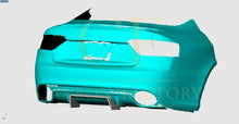 Load image into Gallery viewer, V Style Carbon Fibre Rear Bumper Trim for Audi B8.5 RS5 Coupe 12-16
